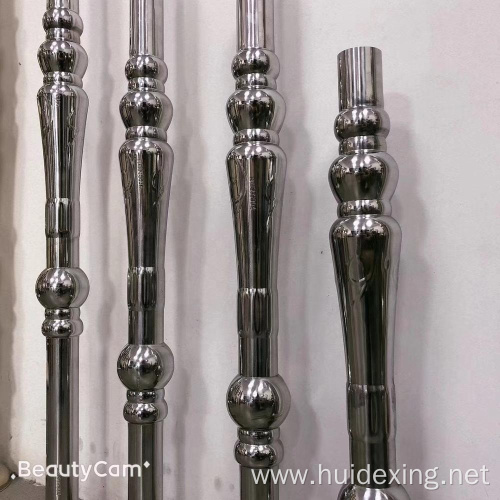 stainless steel decorative pillars for balcony railing